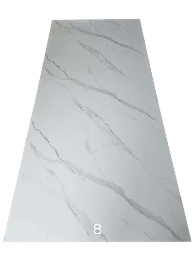 Marble look white - grey
