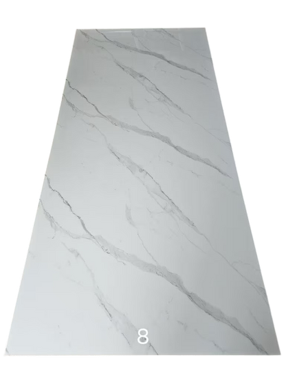Marble look white - grey