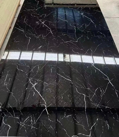Pvc panel full black white lines