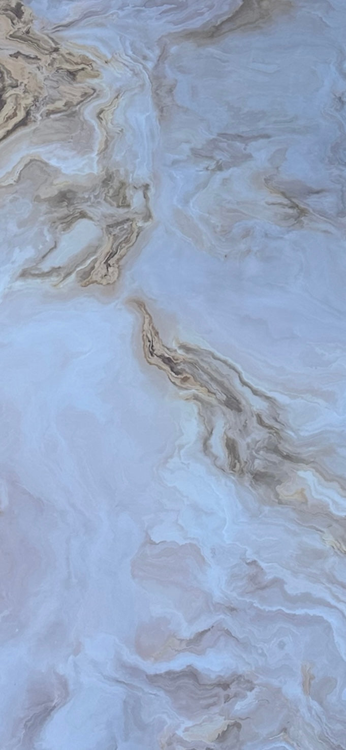PVC marble look gold