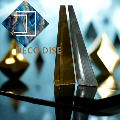 Afwerk plinten zilver/goud