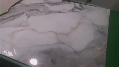 Pvc panel Marble look grey