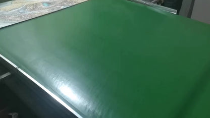 Pvc panel Marble look green - gold - white